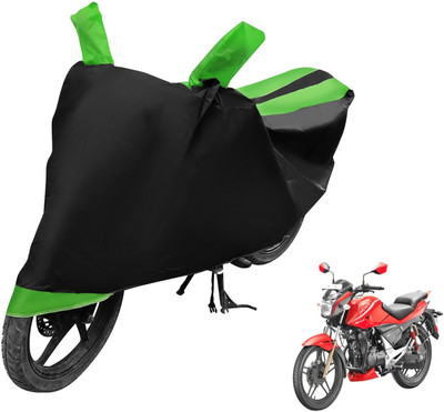 MOCKHE Two Wheeler Cover for Hero(Xtreme Sports, Black, Green)
