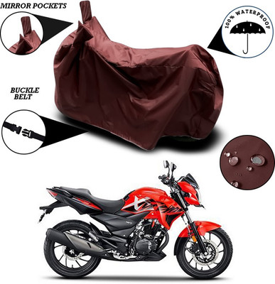 ANTHUB Waterproof Two Wheeler Cover for Hero(Xtreme 200R, Maroon)