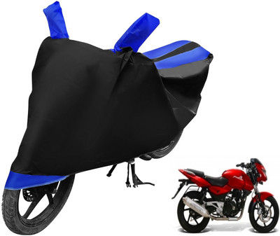 MOCKHE Waterproof Two Wheeler Cover for Bajaj(Pulsar 200 NS DTS-i, Blue)