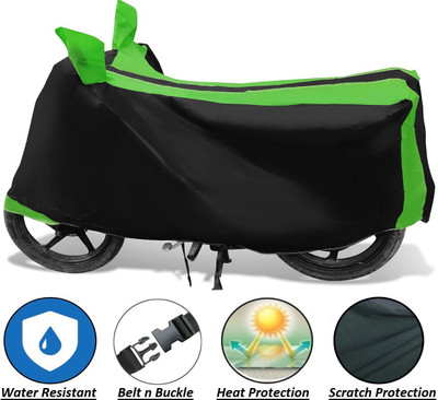Auto Hub Two Wheeler Cover for TVS(Apache RR 310, Black, Green)