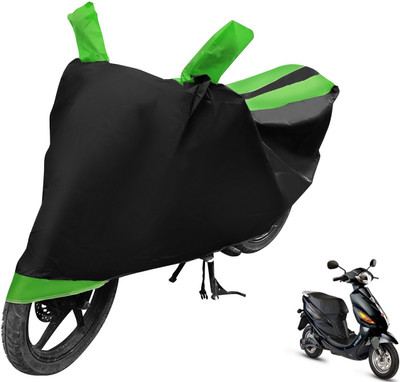 Auto Hub Two Wheeler Cover for Hero(Electric Cruz, Black, Green)
