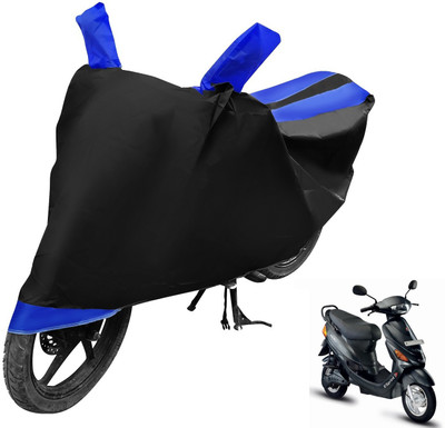 Auto Hub Two Wheeler Cover for Hero(E Sprint, Black, Blue)