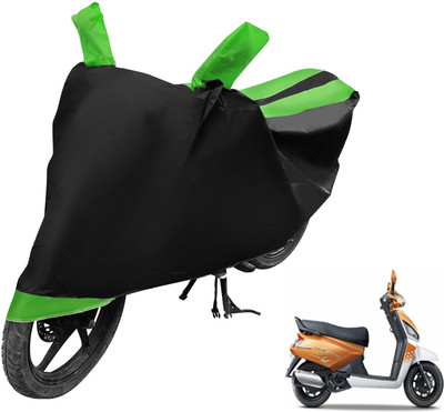 Auto Hub Two Wheeler Cover for Mahindra(Gusto, Black, Green)