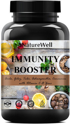 Naturewell Immunity+ Capsule, Immunity Booster Capsule (60 capsule)Ultra(60 No)