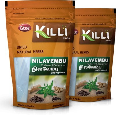 KILLI Nilavembu Kudineer Chooranam Powder, 100g (Pack of 2)(2 x 100 g)