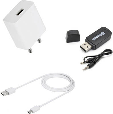 SARVIN Wall Charger Accessory Combo for Xiaomi Poco X3 NFC(White)