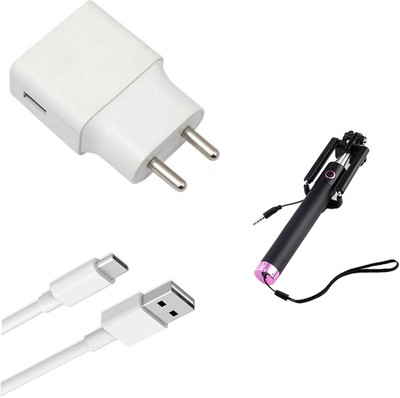 SARVIN Wall Charger Accessory Combo for OPPO A53s(White)