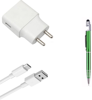 SARVIN Wall Charger Accessory Combo for Samsung Galaxy M31s(White)