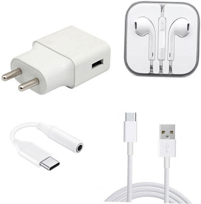 SARVIN Wall Charger Accessory Combo for Huawei P40(White)