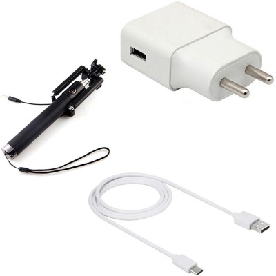 SARVIN Wall Charger Accessory Combo for OPPO A53 2020(White)