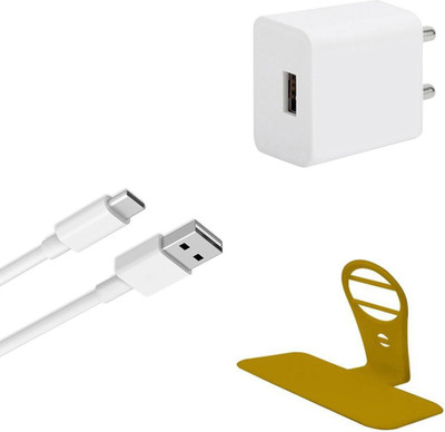 SARVIN Wall Charger Accessory Combo for Samsung Galaxy M31s(White)