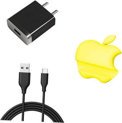 DAKRON Wall Charger Accessory Combo for Coolpad Cool 6(Black, Yellow)
