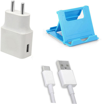 DAKRON Wall Charger Accessory Combo for LG W31(Multicolor)