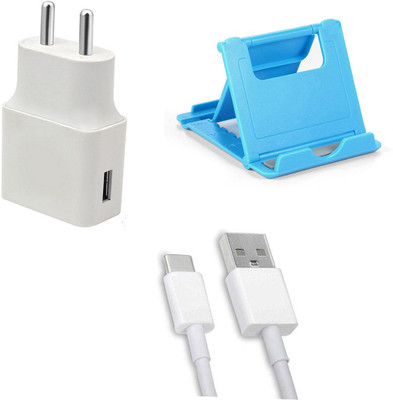 DAKRON Wall Charger Accessory Combo for Huawei P40 Pro+(White)
