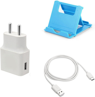 SARVIN Wall Charger Accessory Combo for Samsung Galaxy M31(White)