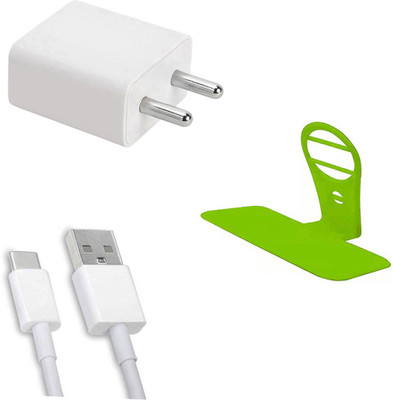DAKRON Wall Charger Accessory Combo for Google Pixel 4A(White)