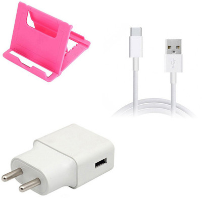 SARVIN Wall Charger Accessory Combo for OPPO A52(White)