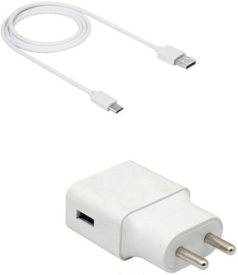 DAKRON Wall Charger Accessory Combo for Micromax In note 1(White)