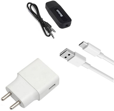 SARVIN Wall Charger Accessory Combo for OPPO A53s(White)