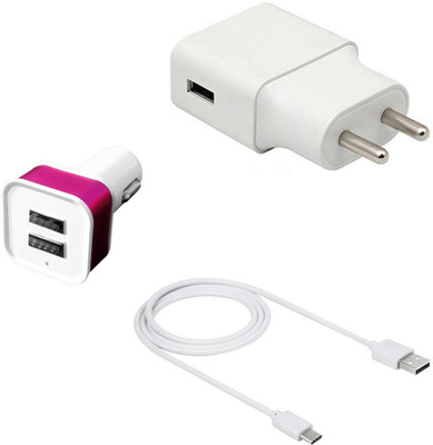 SARVIN Wall Charger Accessory Combo for Xiaomi Poco X3 NFC(White)
