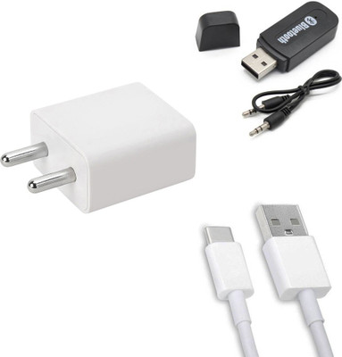 SARVIN Wall Charger Accessory Combo for Samsung Galaxy F41(White, Black)