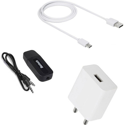 SARVIN Wall Charger Accessory Combo for Samsung Galaxy A51(White)