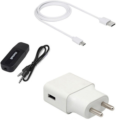 SARVIN Wall Charger Accessory Combo for Samsung Galaxy A51(White)
