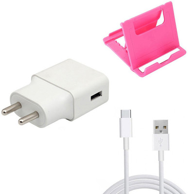 DAKRON Wall Charger Accessory Combo for Samsung Galaxy S20 FE 5G(White)
