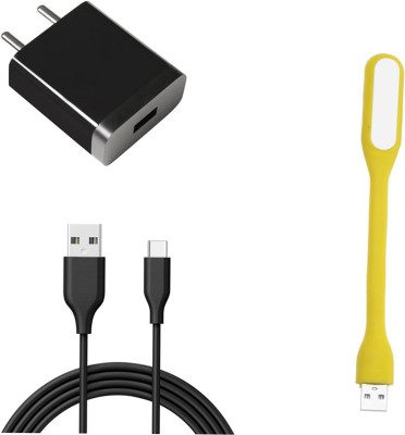 DAKRON Wall Charger Accessory Combo for Samsung Galaxy S20 FE(Black, Yellow)