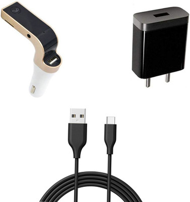 DAKRON Wall Charger Accessory Combo for Huawei P40 Pro+(Black)