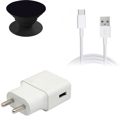 SARVIN Wall Charger Accessory Combo for Xiaomi Redmi Note 9(White)