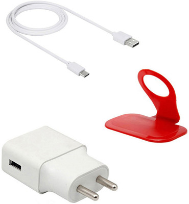 DAKRON Wall Charger Accessory Combo for Coolpad Cool 6(White)