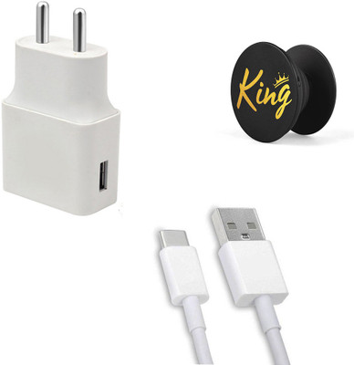 SARVIN Wall Charger Accessory Combo for Samsung Galaxy A51 5G(White)