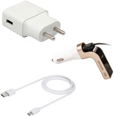 SARVIN Wall Charger Accessory Combo for Huawei P40 lite(White)