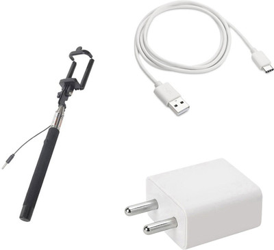 SARVIN Wall Charger Accessory Combo for OPPO A53 5G(White)
