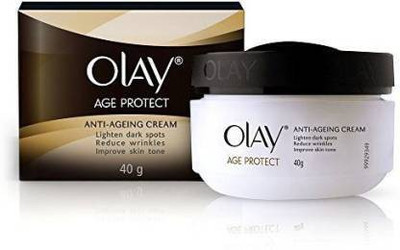 OLAY Age Protect Anti - Ageing Cream, 40g (Pack Of 2)(80 g)