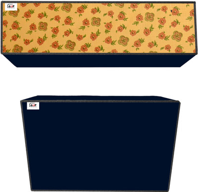 AAVYA UNIQUE FASHION Air Conditioner  Cover(Width: 111 cm, Yellow)