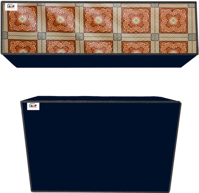 AAVYA UNIQUE FASHION Air Conditioner  Cover(Width: 114.3 cm, Red,White)