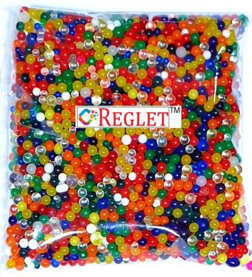 REGLET 2750 pcs. Multicolour Magic Crystal Water Jelly Balls used for Decoration/Mud Soil Beads