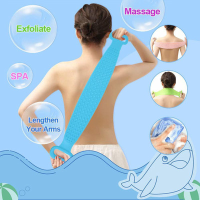 SWISS WONDER ®XXI-365-Silicone Bath Body Scrubber