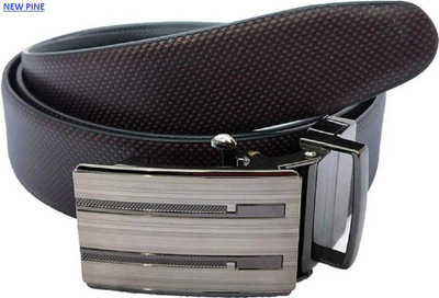 new pine Men Casual, Formal, Party, Evening Black, Brown Artificial Leather Reversible Belt