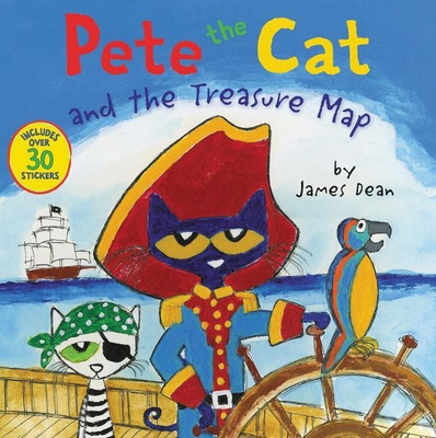 Pete The Cat And The Treasure Map(English, Paperback, Dean James)
