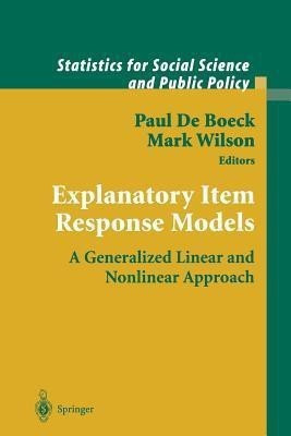Explanatory Item Response Models(English, Paperback, unknown)