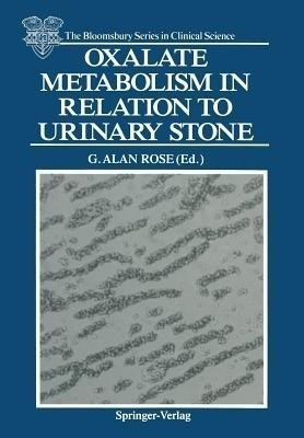 Oxalate Metabolism in Relation to Urinary Stone(English, Paperback, unknown)