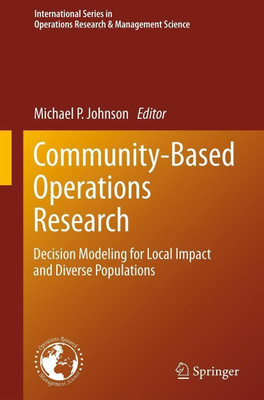 Community-Based Operations Research(English, Hardcover, unknown)