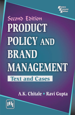 Product Policy and Brand Management(English, Paperback, Chitale A. K.)