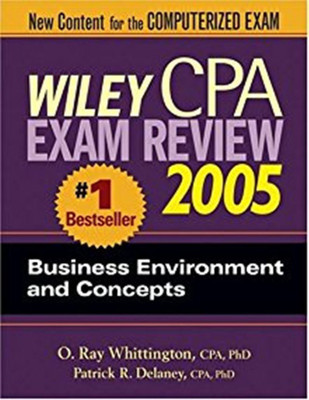 Wiley CPA Examination Review 2005, Business Environment and Concepts(English, Paperback, Delaney Patrick R.)
