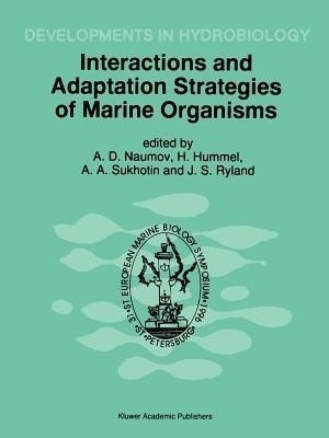 Interactions and Adaptation Strategies of Marine Organisms(English, Paperback, unknown)