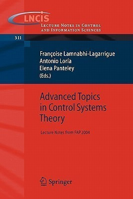 Advanced Topics in Control Systems Theory(English, Paperback, unknown)