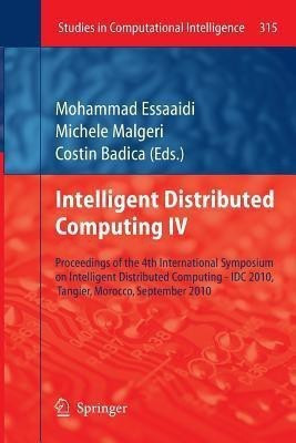 Intelligent Distributed Computing IV(English, Paperback, unknown)